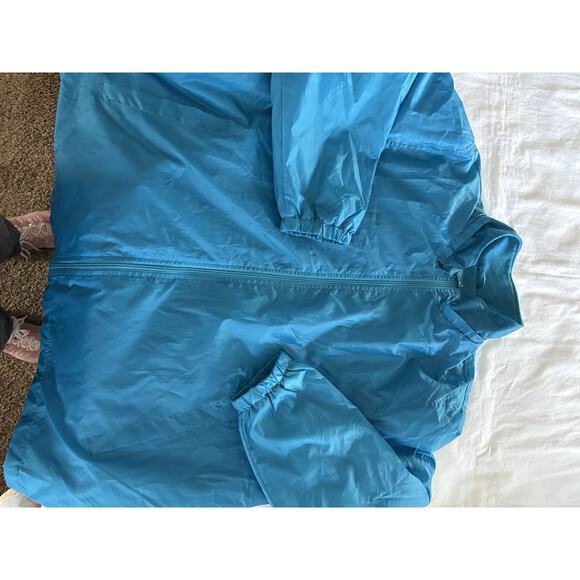 Womens 3X Totes Blue Lightweight Lined Jacket Two deep outer pockets. No Hood - Picture 6 of 16